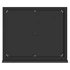 HUMANAS HM02 maxi álló sminktükör, 55x45 cm,12 LED, integrált érintő gombok 3 színhőmérséklet, szabályozható fény, black
