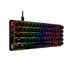 HyperX Mechanikus Billentyűzet - Alloy Origins 65 (Vezetékes, USB, 65 gomb, HX Red switch, angol kiosztás, fekete)