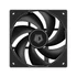 ID-Cooling Cooler 12cm - AF-125-K TRIO (29,85dB, max. 132,94 m3/h, 4pin, PWM, 3 x12cm, ARGB LED, fekete)