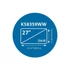 KENSINGTON Monitorszűrő (MagPro™ Magnetic Privacy Screen Filter for Monitors 27” (16:9)