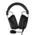 KONIX - DRAKKAR PC Bodhran 7.1 Fejhallgató Vezetékes Gaming Stereo Mikrofon, Fekete