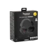 KONIX - DRAKKAR PC Bodhran 7.1 Fejhallgató Vezetékes Gaming Stereo Mikrofon, Fekete
