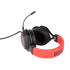 KONIX - UFC 7.1 Fejhallgató Vezetékes Gaming Stereo Mikrofon, Fekete-Piros