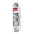 LEGRAND Elosztósor Standard 4x2P+F, 5 m vezetékkel, fehér-szürke