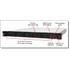 LENOVO rack szerver - SR250 V3 (2.5"), 8C E-2468 2.6GHz, 1x32GB, NoHDD, 5350-8i, XCC2: P, 1x800W.