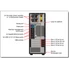 LENOVO torony szerver - ST250 V3 (2.5"). 8C E-2468 2.6Ghz, 1x32GB, NoHDD, 5350-8i, XCC2: P, 1x800W.