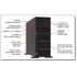 LENOVO torony szerver - ST650 V3 (2.5"), 1x 12C 4510 2.4GHz, 1x32GB, NoHDD, 9350-8i, XCC P, 1x1100W.