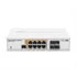 MIKROTIK Cloud Router Switch 8x1000Mbps (POE) + 4x1000Mbps SFP, Asztali, Rackes- CRS112-8P-4S-IN