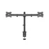 MULTIBRACKETS Asztali konzol (2 képernyős rögzítőkar), M Deskmount Basic Dual (15-27", max.VESA: 100x100 mm, 10 kg)