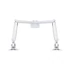 MULTIBRACKETS 2 karos asztali konzol, M Deskmount Gas Spring Dual White (15-27", max.VESA: 100x100 mm, 9 kg)