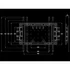 MULTIBRACKETS Fali konzol, M VESA Super Slim Tilt & Turn Plus (32-65", max.VESA: 400x400 mm, 40 kg)