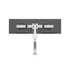 MULTIBRACKETS Gas Lift asztali konzol (2 képernyős rögzítőkar), M VESA Gas Lift Arm Single White w. Duo Crossbar (15-28"