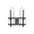 MULTIBRACKETS Fali konzol, M Universal Tilt Wallmount Black Medium (32-65", max.VESA: 400x400 mm, 75 kg)