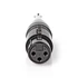 Nedis COTP15940BK 6,35 Jack dugó - 3P XLR aljzat adapter