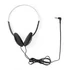 Nedis HPWD1101BK vezetékes fejhallgató, füldbe helyezhető, 3,5 mm, 1,2 m