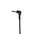 Nedis HPWD1101BK vezetékes fejhallgató, füldbe helyezhető, 3,5 mm, 1,2 m