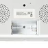 Nedis RDFM4000WT retro FM konyhai rádió, LCDkijelzés, ébresztő funkció, stopper óra, konyhaszekrényre, polcra szerelhető