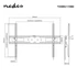 Nedis TVWM2170BK LCD TV / monitor fali tartó konzol, 60 - 100 " Max. teherbírás: 75 kg, dönthető: 5 °