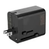 NEWELL GAN gyorstöltő adapter utazáshoz, 65W, AC aljzat, 1 db USB-A port 2 db USB-C port, kivehető dugók