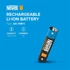 NEWELL USB-C 1550 mikro elem akkumulátor, LR03, AA,  tartozék USB-A / USB-C kábel, 40 hónap garancia