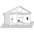Nedis ANOR5G20WT Beltéri és kültéri antenna, 3G / 4G / 5G, 698 MHz -5000 MHz, Nyereség: 6 dB