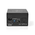 Nedis ASWI2512BK digitális audio kapcsoló 2x Toslink