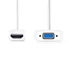 Nedis CCGB34900WT02 HDMI - VGA adapter