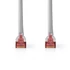 Nedis CCGL85220GY200 UTP / FTP Cat6 patch kábel, RJ45 aranyozott érintkezők, 10/100/1000 Mbit/s, hossz 20m