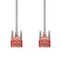 Nedis CCGL85230GY30 UTP Cat6 patch kábel, RJ45 aranyozott érintkezők, hossz 3m