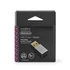 Nedis CCTB60925AL USB-A adapter, USB 3.2 Gen 1, USB-A férfi, USB-C™ anya, 5 Gbps,  kerek,  Nikkelezett, Ezüst