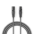 Nedis  COTG15010GY100  XLR 3 tűs dugó | XLR 3 tűs aljzat, 10m