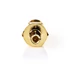 Nedis CSGP02120GD SMA anya | TS9 | Aranyozott | 50 Ohm | Egyenes | Réz | Arany | 2 db/csomag