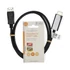 Nedis CCGL37100BK10 Display port dugó - HDMI dugó kábel 1080p, 1m