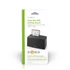 Nedis HDDUSB3210BK HDD / SSD dokkoló, USB 3.2 Gen1, USB Type-A, 2 fiókos,  2,5 / 3,5", USB 3.2 Gen1