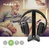 Nedis HPRF321BK rádiófrekvenciás vezeték nélküli RF fejhallgató, akkumulátoros