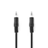 Nedis CCGL60600BK10 USB A - USB C (USB-C) kábel, USB2.0, 15W, hossz 1m
