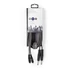 Nedis COTH23320GY30 félprofi audio kábel, 2 x 6,35mm mono jack dugó - 2 X RCA dugó, hossz 3m, rugalmas