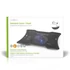 Nedis NBCR101BK notebook hűtő, 17", 125mm ventilátor, LED, zaj 15db
