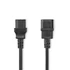Nedis CEGL10500BK20 táp kábel IEC-320-C14 - IEC-320-C13, 3 x 0.75 mm, hossz 2m