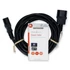 Nedis CEGL10500BK30 táp kábel IEC-320-C14 - IEC-320-C13, 3 x 0.75 mm, hossz 3m