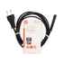 Nedis CEGL11040BK20 táp kábel IEC-320-C7, 2 x 0.75 mm, hossz 2m