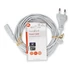Nedis CEGL11040WT50 táp kábel IEC-320-C7, 2 x 0.75 mm, hossz 5m, fehér