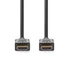 Nedis CVGL34060BK50 ultra HD HDMI kábel, HDMI dugó - dugó, 4K@60Hz, ARC, 18 Gbps, aranyozott csatlakozók, hossz 5m
