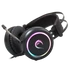 Rampage Fejhallgató - STORMY RGB (7.1, mikrofon, USB, hangerőszabályzó, nagy-párnás, 2m kábel, fekete)