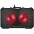 Rampage Notebook Hűtőpad 17"-ig - AD-RC12 GAMEZONE (2*12cm venti, 100rpm, RGB LED) Fekete