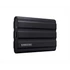 SAMSUNG Hordozható SSD T7 Shield, USB 3.2 Gen.2 (10Gbps), 1TB, Fekete