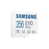 SAMSUNG Memóriakártya, EVO Plus microSD kártya (2021) 256GB, CLASS 10, UHS-1, U3, V30, A2, + Adapter, R160/W