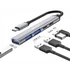 SANDBERG Hub és elosztó, USB-C to 3xUSB-A+2xUSB-C SAVER