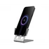 SANDBERG Töltő állomás, Wireless Charger Stand 15W Alu