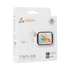 SBOX EB-TWS08-W Bbluetooth v:5.4 fülhallgató mikr.toucLCD, fehér, BR+EDR+BLE